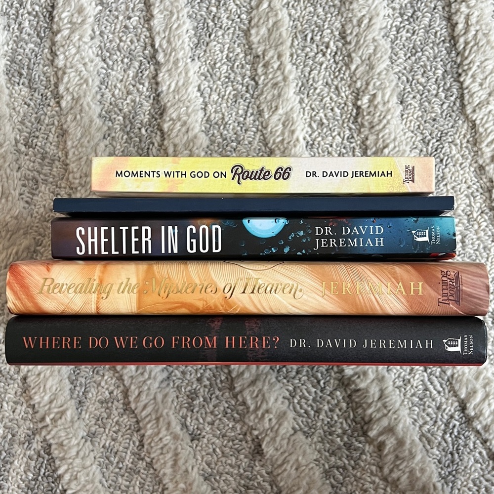 5 NEW BOOKS ~ DAVID JEREMIAH